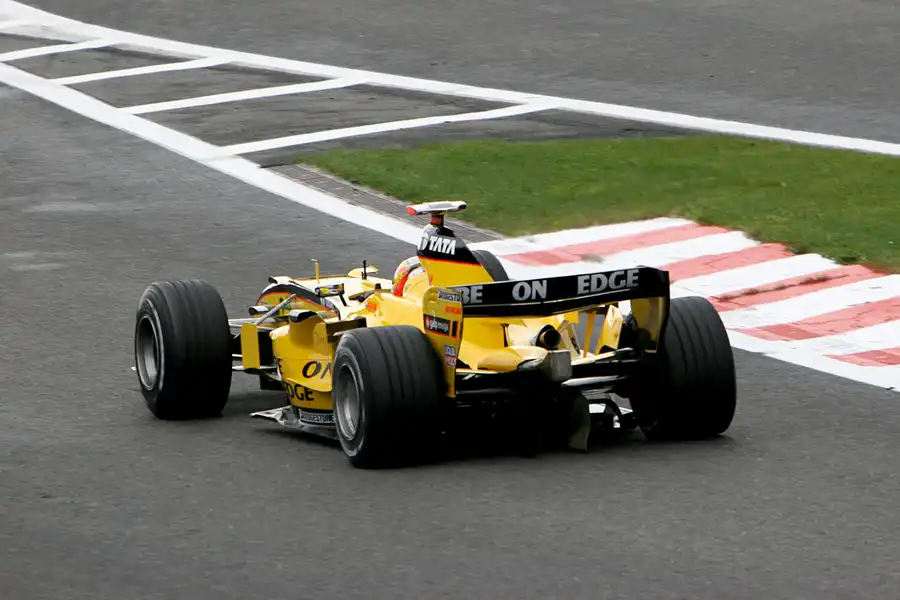 054 | 2005 | Spa-Francorchamps | Jordan-Toyota EJ15B | Tiago Monteiro | © carsten riede fotografie