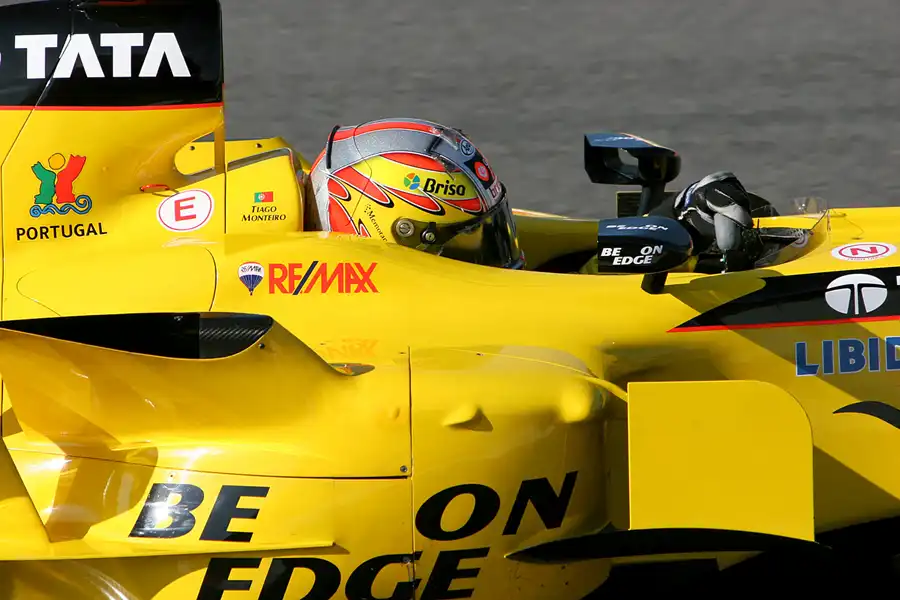 056 | 2005 | Spa-Francorchamps | Jordan-Toyota EJ15B | Tiago Monteiro | © carsten riede fotografie