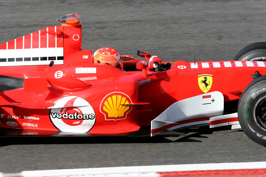 028 | 2005 | Spa-Francorchamps | Ferrari F2005 | Michael Schumacher | © carsten riede fotografie