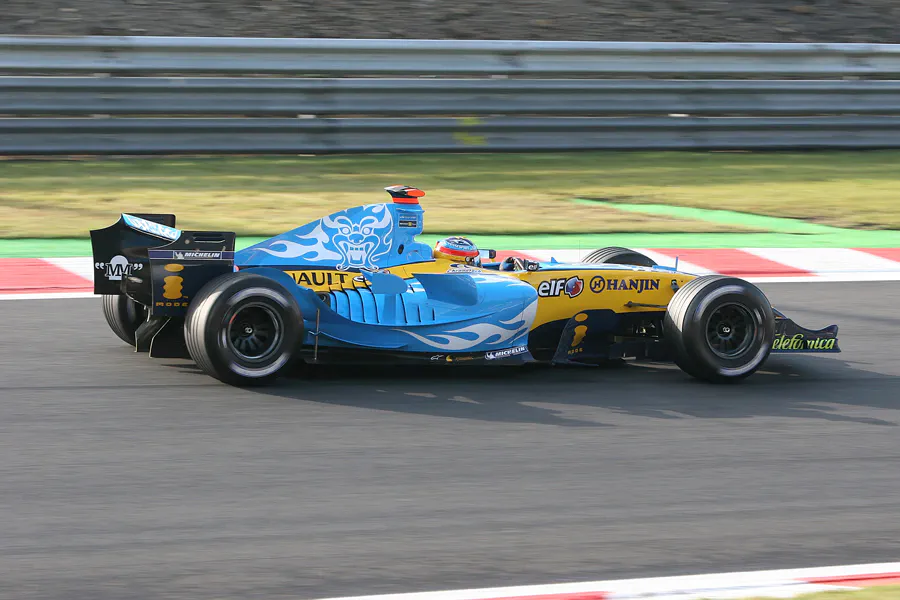 132 | 2005 | Spa-Francorchamps | Renault R25 | Fernando Alonso | © carsten riede fotografie