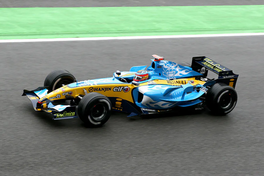 133 | 2005 | Spa-Francorchamps | Renault R25 | Fernando Alonso | © carsten riede fotografie