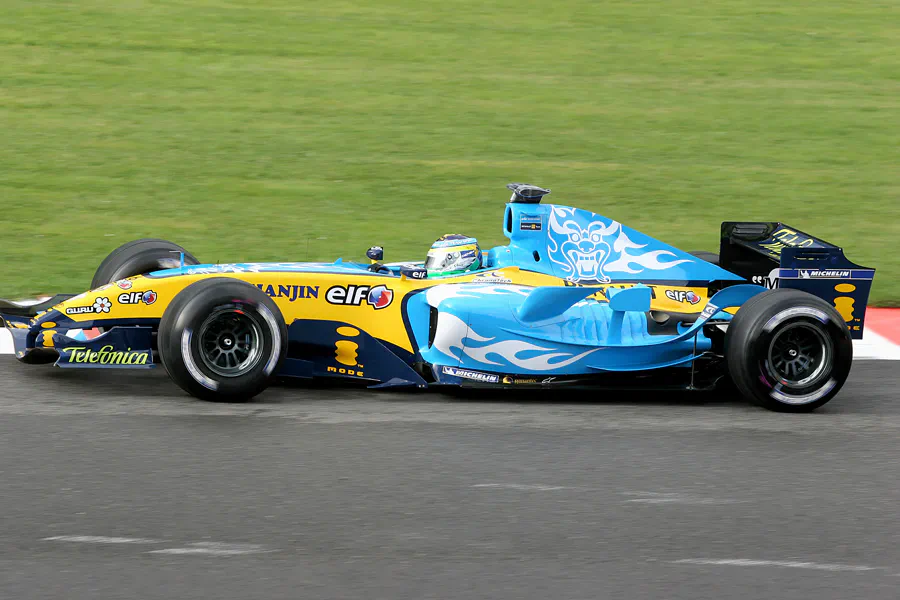 138 | 2005 | Spa-Francorchamps | Renault R25 | Giancarlo Fisichella | © carsten riede fotografie