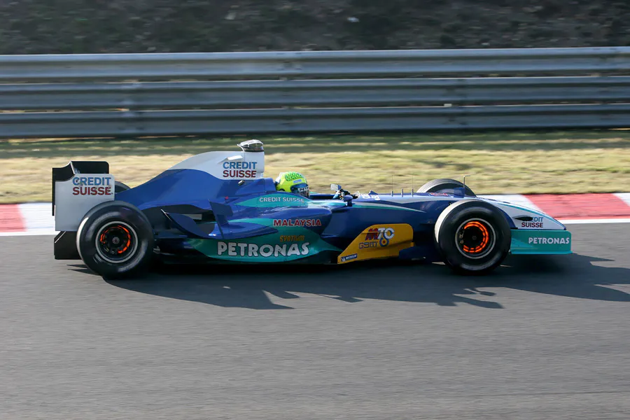 150 | 2005 | Spa-Francorchamps | Sauber-Petronas C24 | Felipe Massa | © carsten riede fotografie