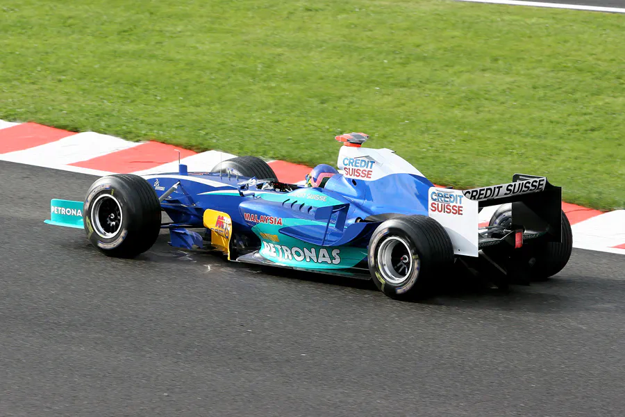 159 | 2005 | Spa-Francorchamps | Sauber-Petronas C24 | Jacques Villeneuve | © carsten riede fotografie
