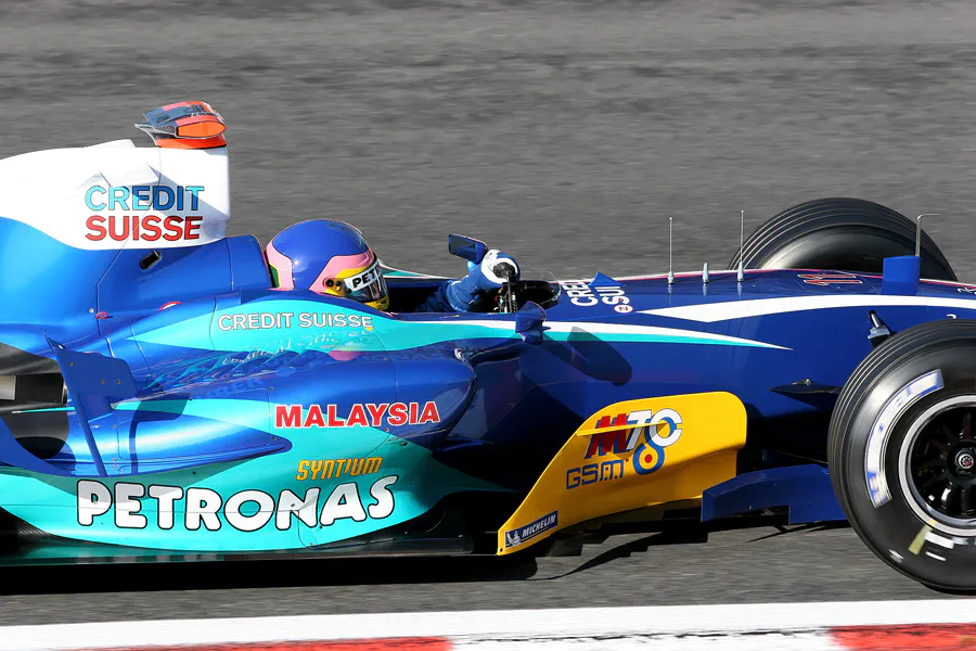 160 | 2005 | Spa-Francorchamps | Sauber-Petronas C24 | Jacques Villeneuve | © carsten riede fotografie