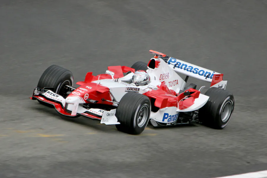 167 | 2005 | Spa-Francorchamps | Toyota TF105 | Jarno Trulli | © carsten riede fotografie