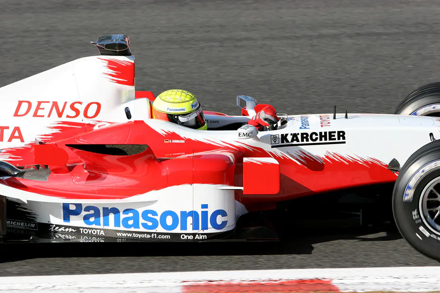 177 | 2005 | Spa-Francorchamps | Toyota TF105 | Ralf Schumacher | © carsten riede fotografie