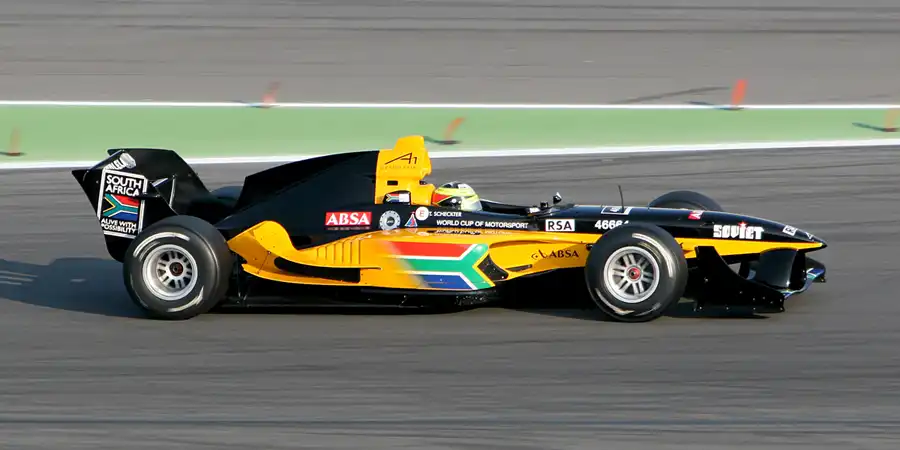 067 | 2005 | Eurospeedway | Team Südafrika | Tomas Scheckter | © carsten riede fotografie