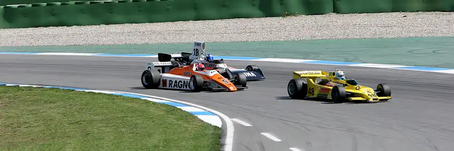 017 | 2006 | Jim Clark Revival Hockenheim | FIA-TGP | Arrows-Cosworth A5 + Surtees-Cosworth TS16 + Fittipaldi-Cosworth F5A | © carsten riede fotografie