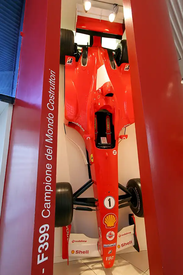 034 | 2006 | Maranello | Galleria Ferrari | Ferrari F399 | © carsten riede fotografie