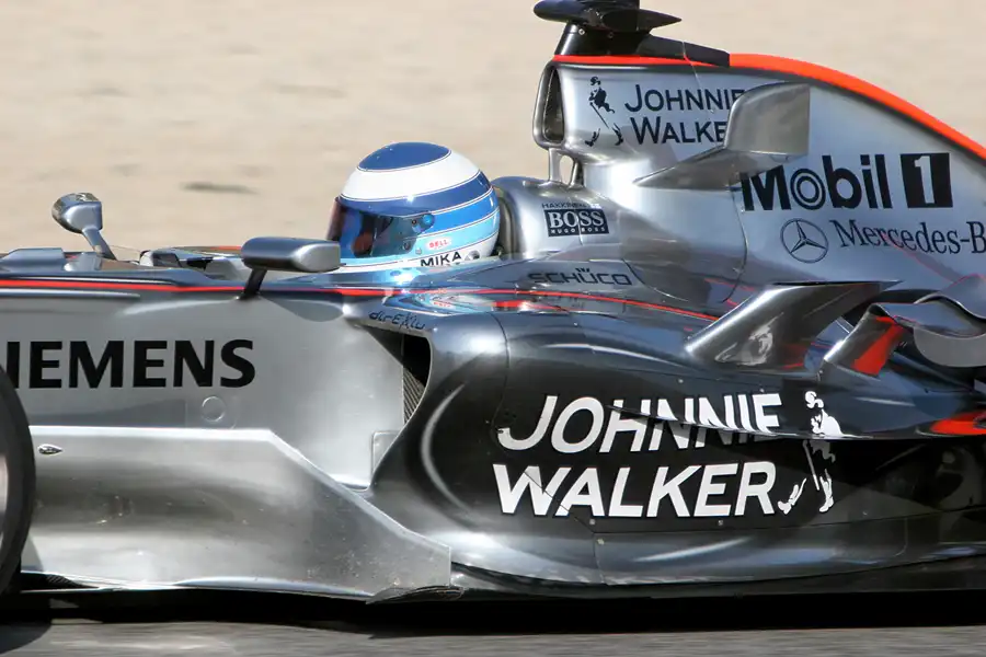 050 | 2006 | Barcelona | McLaren-Mercedes Benz MP4-21 | Mika Hakkinen | © carsten riede fotografie