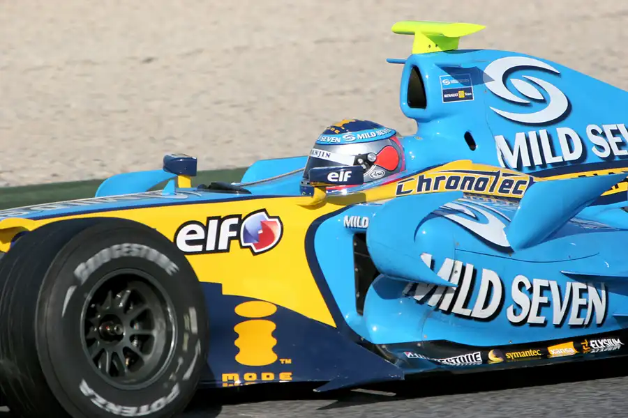 080 | 2006 | Barcelona | Renault R26 | Nelson Piquet Jr. | © carsten riede fotografie