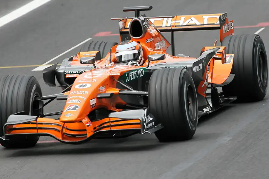 042 | 2007 | Spa-Francorchamps | Spyker-Ferrari F8-VII | Christian Klien | © carsten riede fotografie