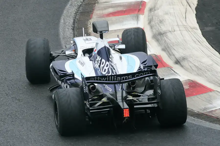 073 | 2007 | Spa-Francorchamps | Williams-Toyota FW29 | Alexander Wurz | © carsten riede fotografie