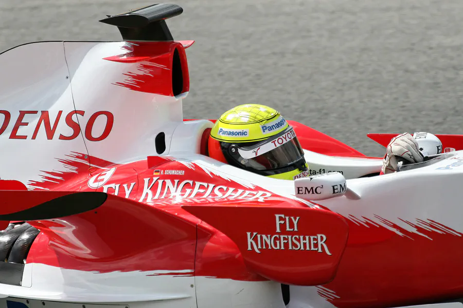 065 | 2007 | Spa-Francorchamps | Toyota TF107 | Ralf Schumacher | © carsten riede fotografie