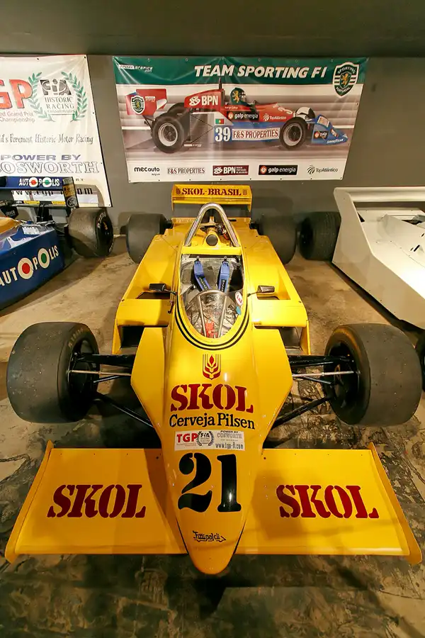 025 | 2007 | Stavelot | Abbaye De Stavelot – Musee Du Circuit De Spa-Francorchamps – Fittipaldi-Cosworth F8 | © carsten riede fotografie