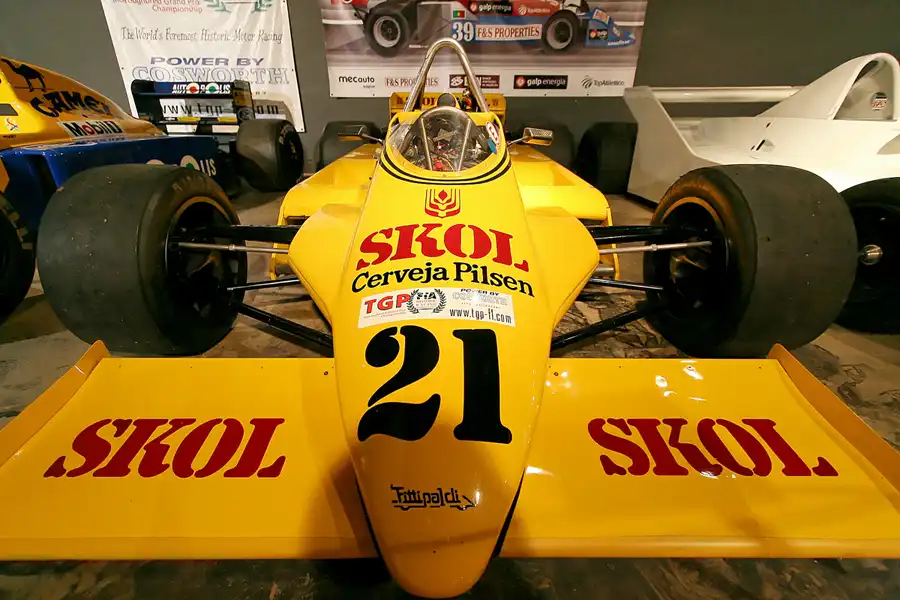 026 | 2007 | Stavelot | Abbaye De Stavelot – Musee Du Circuit De Spa-Francorchamps – Fittipaldi-Cosworth F8 | © carsten riede fotografie