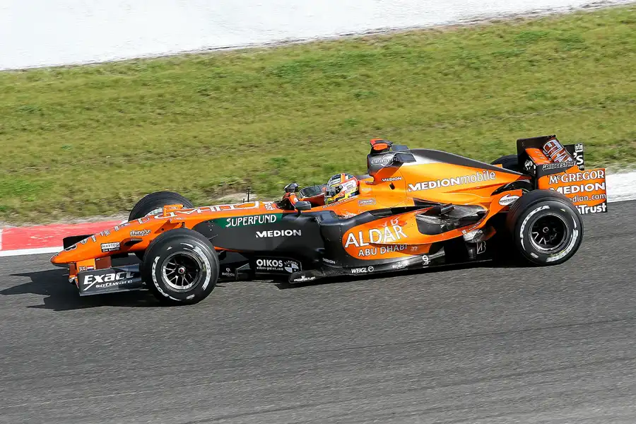087 | 2007 | Spa-Francorchamps | Spyker-Ferrari F8-VIIB | Adrian Sutil | © carsten riede fotografie
