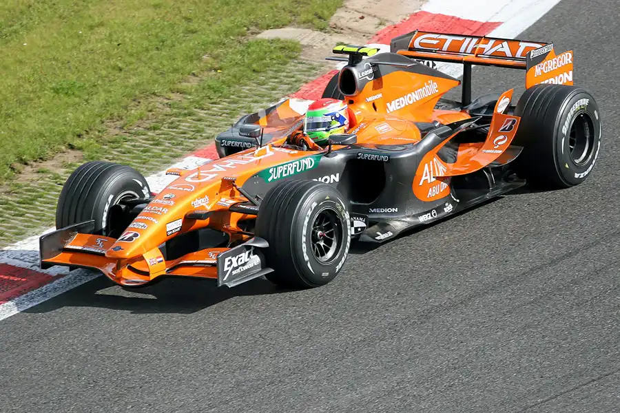 091 | 2007 | Spa-Francorchamps | Spyker-Ferrari F8-VIIB | Sakon Yamamoto | © carsten riede fotografie
