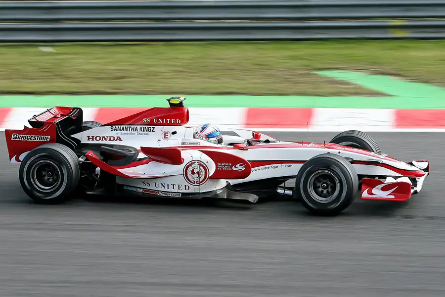 100 | 2007 | Spa-Francorchamps | Super Aguri-Honda SA07 | Anthony Davidson | © carsten riede fotografie