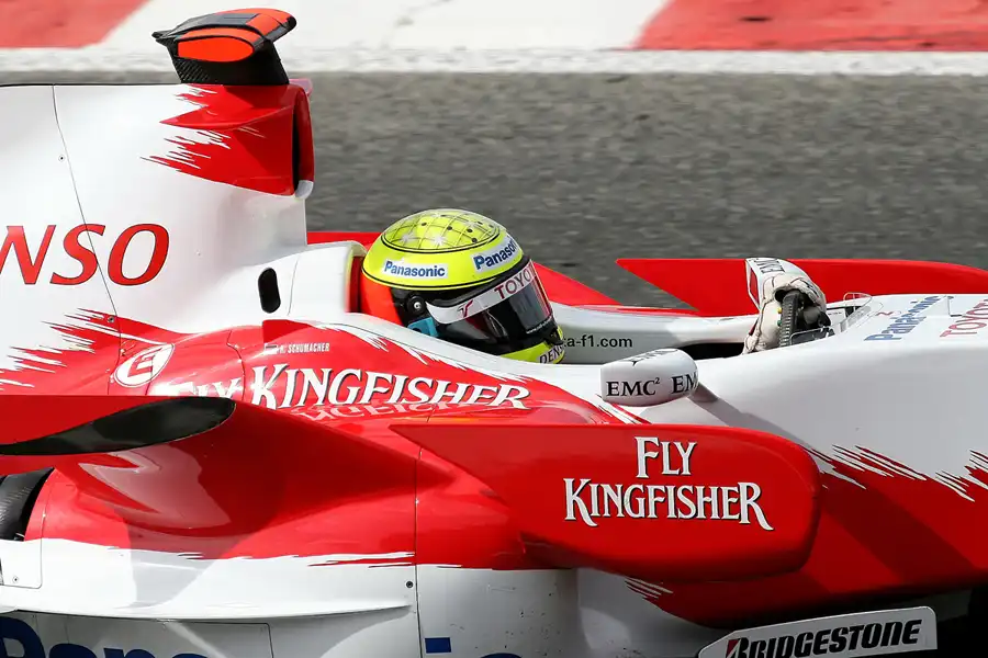 133 | 2007 | Spa-Francorchamps | Toyota TF107 | Ralf Schumacher | © carsten riede fotografie