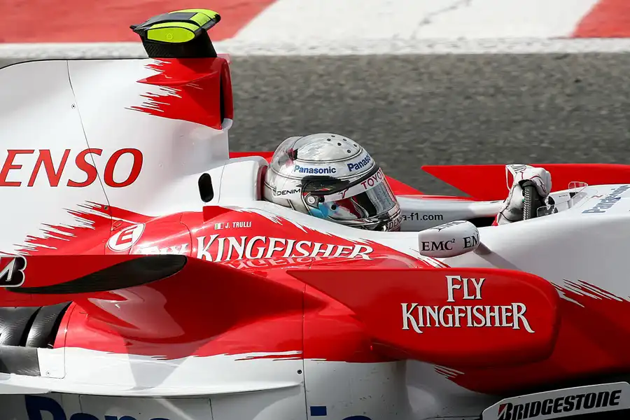 136 | 2007 | Spa-Francorchamps | Toyota TF107 | Jarno Trulli | © carsten riede fotografie