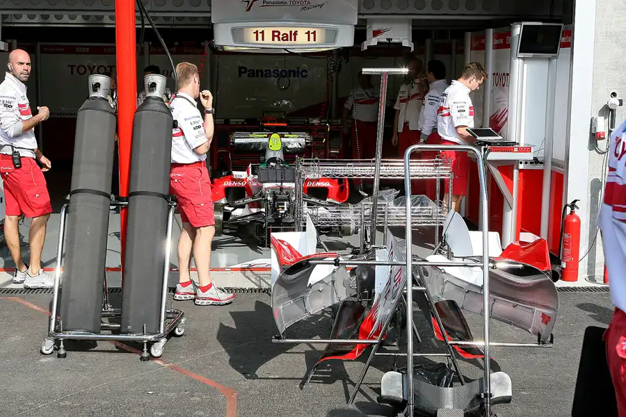 137 | 2007 | Spa-Francorchamps | Toyota TF107 | © carsten riede fotografie