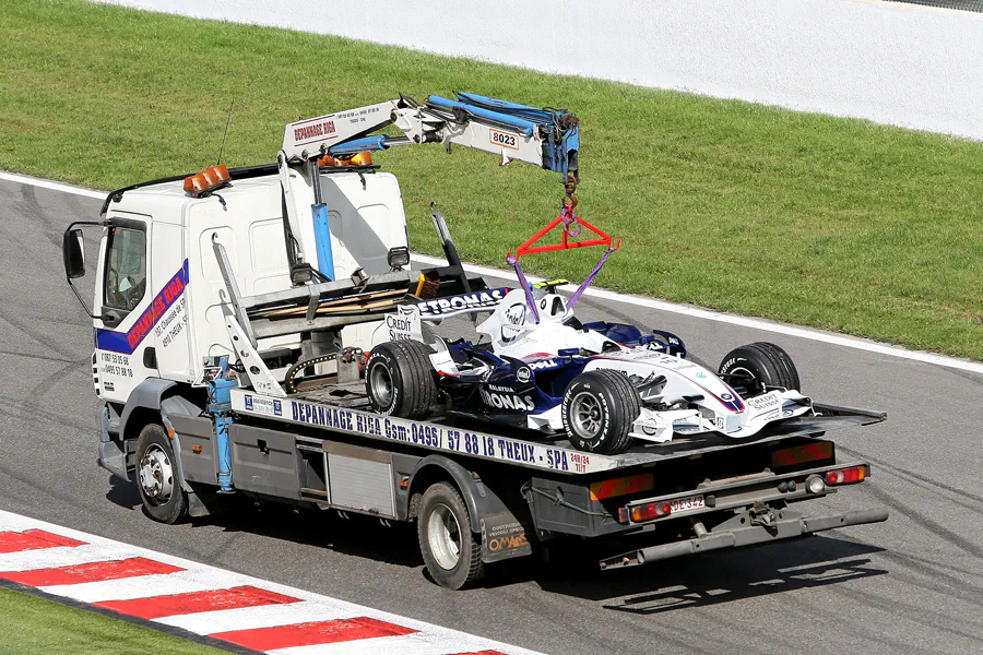 006 | 2007 | Spa-Francorchamps | BMW Sauber-BMW F1.07 | Robert Kubica | © carsten riede fotografie