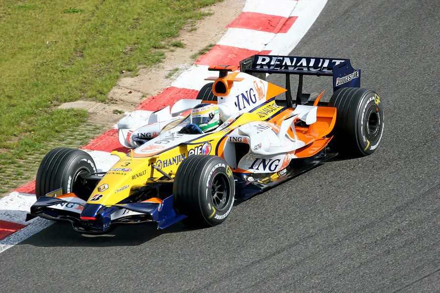 076 | 2007 | Spa-Francorchamps | Renault R27 | Giancarlo Fisichella | © carsten riede fotografie