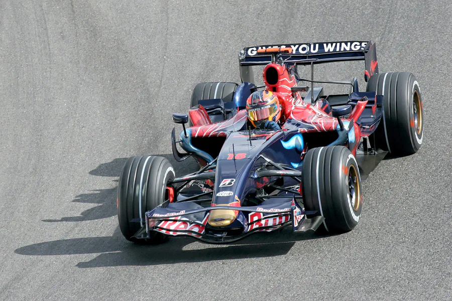 122 | 2007 | Spa-Francorchamps | Toro Rosso-Ferrari STR2 | Vitantonio Liuzzi | © carsten riede fotografie