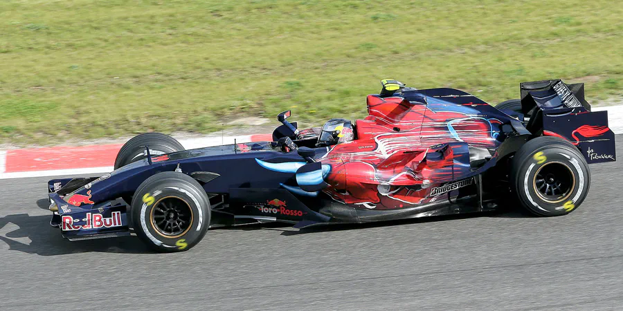 125 | 2007 | Spa-Francorchamps | Toro Rosso-Ferrari STR2 | Sebastian Vettel | © carsten riede fotografie
