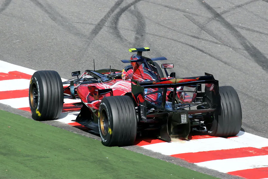 126 | 2007 | Spa-Francorchamps | Toro Rosso-Ferrari STR2 | Sebastian Vettel | © carsten riede fotografie