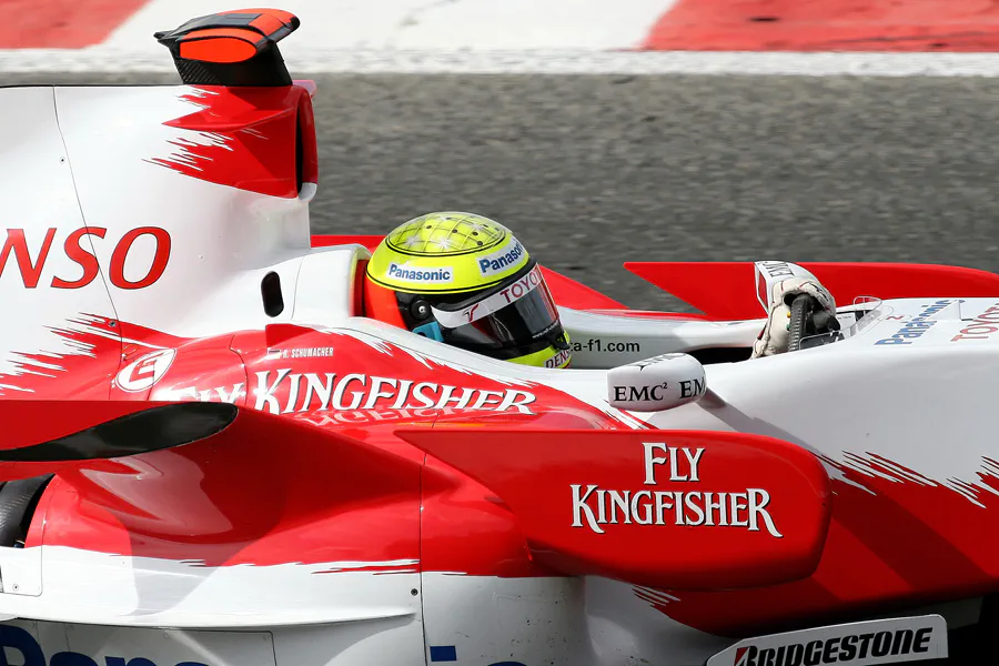 133 | 2007 | Spa-Francorchamps | Toyota TF107 | Ralf Schumacher | © carsten riede fotografie