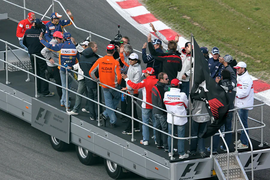 175 | 2007 | Spa-Francorchamps | Circuit De Spa-Francorchamps | Drivers Parade | © carsten riede fotografie