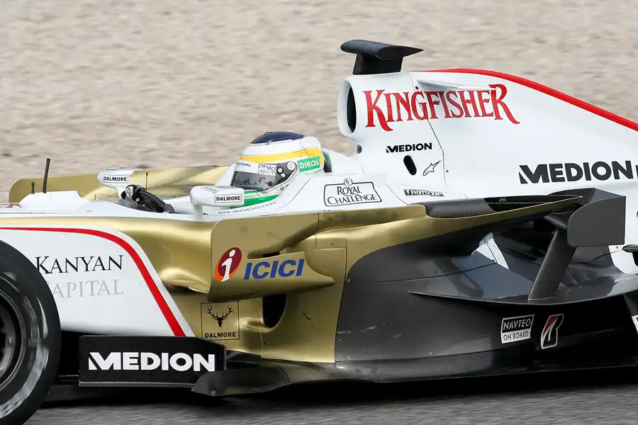 049 | 2008 | Barcelona | Force India-Ferrari VJM01 | Giancarlo Fisichella | © carsten riede fotografie