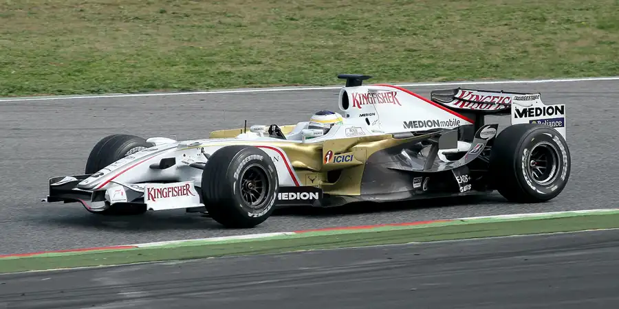 050 | 2008 | Barcelona | Force India-Ferrari VJM01 | Giancarlo Fisichella | © carsten riede fotografie