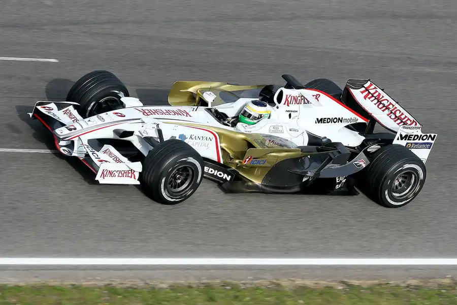 054 | 2008 | Barcelona | Force India-Ferrari VJM01 | Giancarlo Fisichella | © carsten riede fotografie