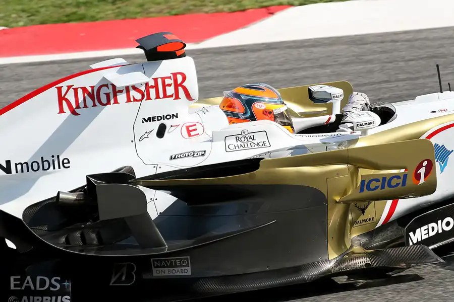 062 | 2008 | Barcelona | Force India-Ferrari VJM01 | Vitantonio Liuzzi | © carsten riede fotografie