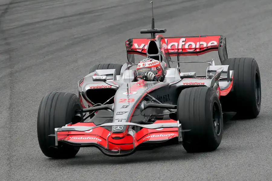 117 | 2008 | Barcelona | McLaren-Mercedes Benz MP4-23 | Heikki Kovalainen | © carsten riede fotografie