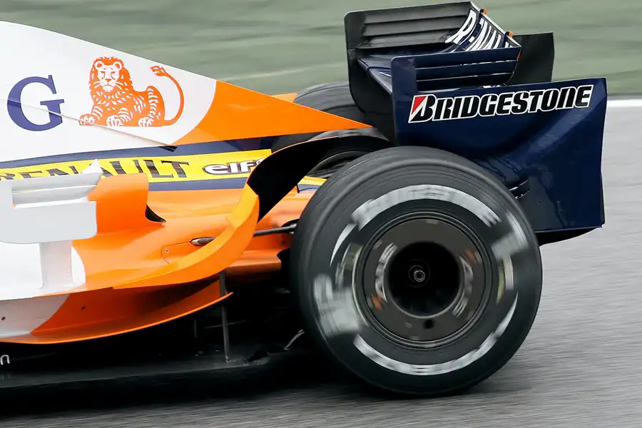 161 | 2008 | Barcelona | Renault R28 | © carsten riede fotografie