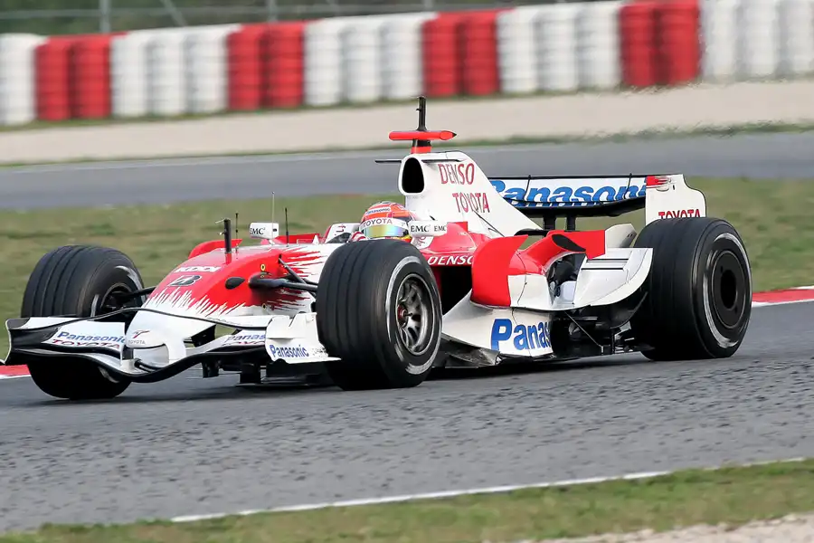 199 | 2008 | Barcelona | Toyota TF108 | Timo Glock | © carsten riede fotografie