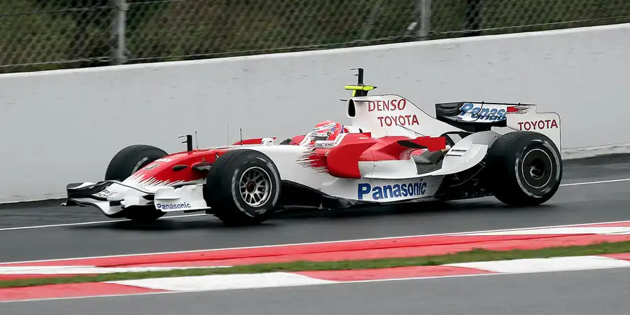 201 | 2008 | Barcelona | Toyota TF108 | Kamui Kobayashi | © carsten riede fotografie