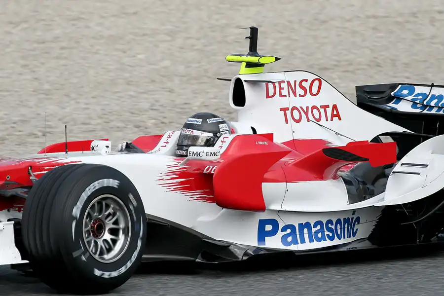 208 | 2008 | Barcelona | Toyota TF108 | Jarno Trulli | © carsten riede fotografie