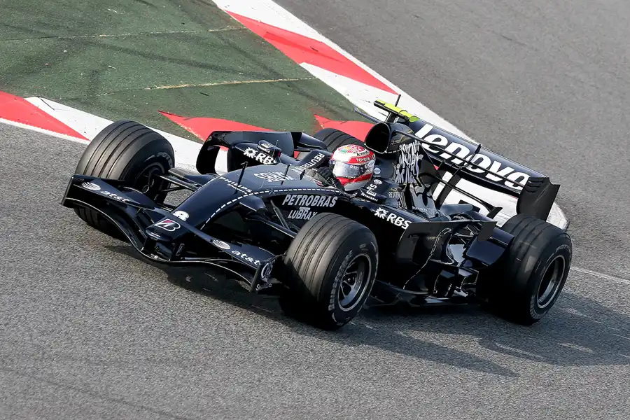 222 | 2008 | Barcelona | Williams-Toyota FW30 | Kazuki Nakajima | © carsten riede fotografie