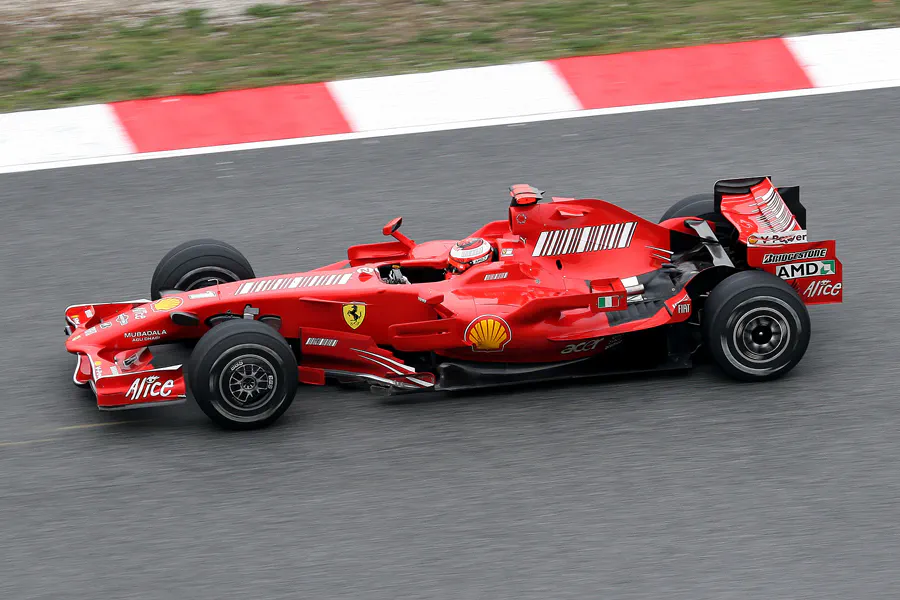 029 | 2008 | Barcelona | Ferrari F2008 | Kimi Raikkonen | © carsten riede fotografie