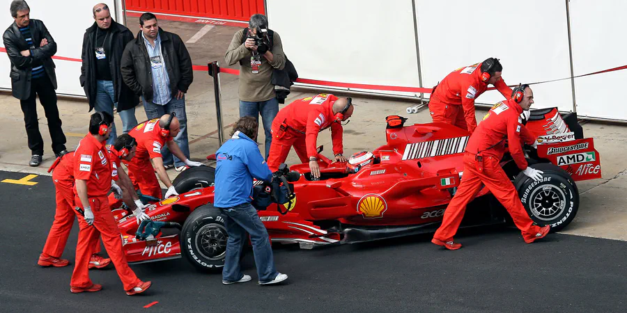 038 | 2008 | Barcelona | Ferrari F2008 | Kimi Raikkonen | © carsten riede fotografie