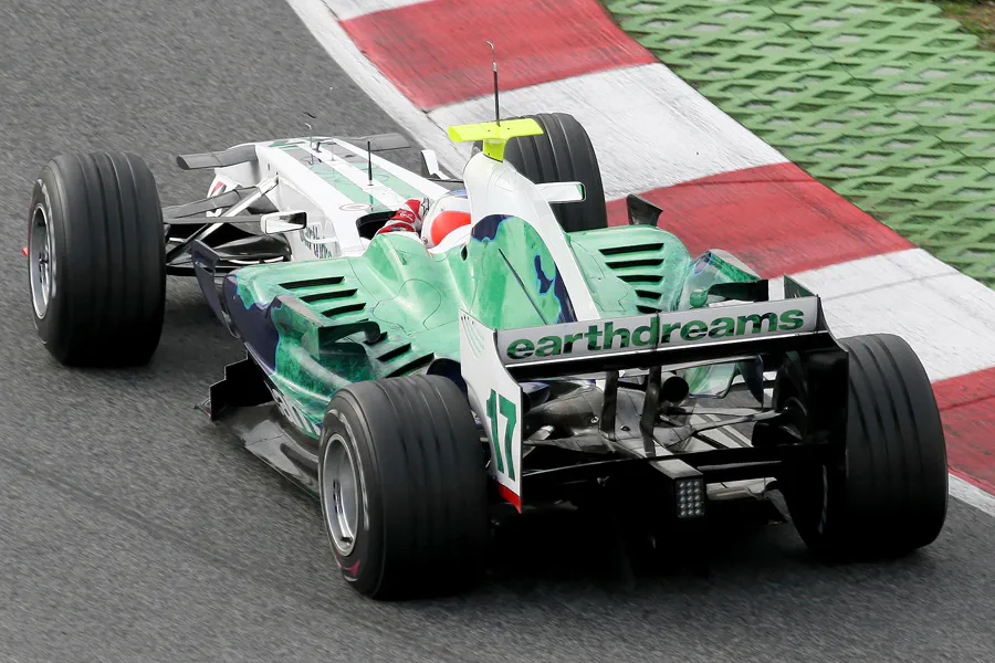 081 | 2008 | Barcelona | Honda RA108 | Rubens Barrichello | © carsten riede fotografie