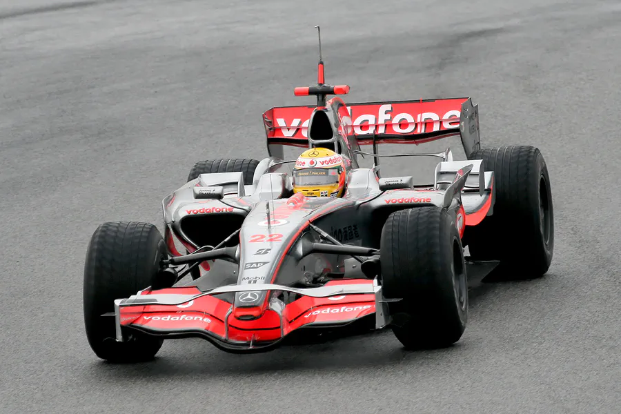 106 | 2008 | Barcelona | McLaren-Mercedes Benz MP4-23 | Lewis Hamilton | © carsten riede fotografie
