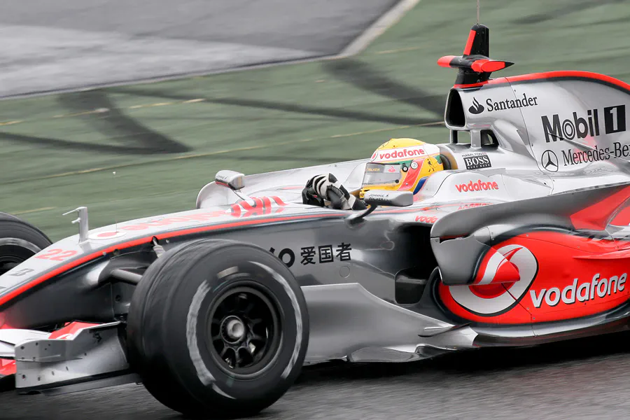107 | 2008 | Barcelona | McLaren-Mercedes Benz MP4-23 | Lewis Hamilton | © carsten riede fotografie