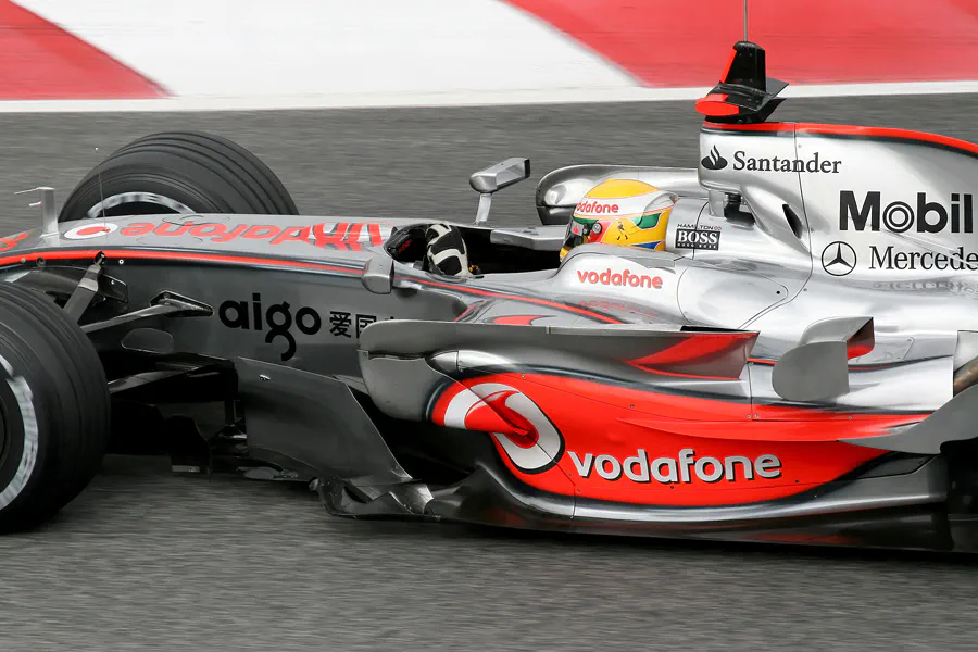 112 | 2008 | Barcelona | McLaren-Mercedes Benz MP4-23 | Lewis Hamilton | © carsten riede fotografie